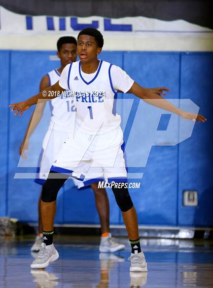 Thumbnail 3 in Brentwood School vs. Price (MLK Day Showdown) photogallery.