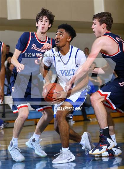 Thumbnail 3 in Brentwood School vs. Price (MLK Day Showdown) photogallery.