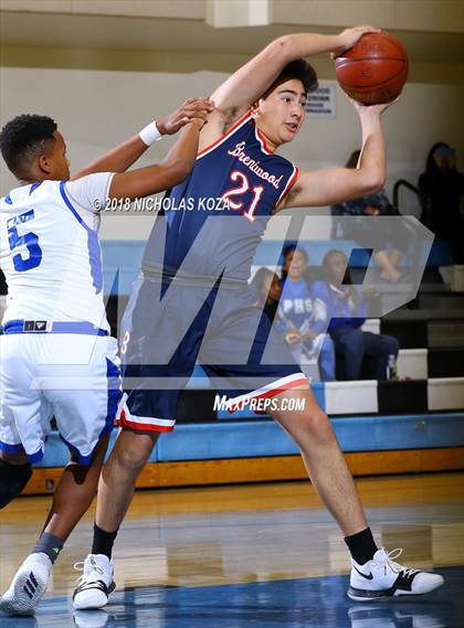Thumbnail 2 in Brentwood School vs. Price (MLK Day Showdown) photogallery.