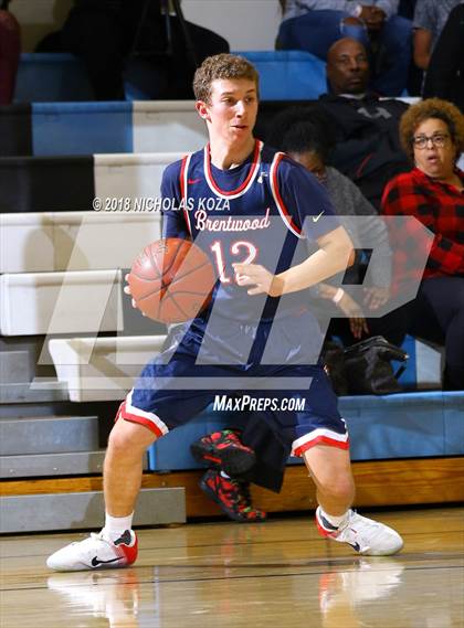 Thumbnail 3 in Brentwood School vs. Price (MLK Day Showdown) photogallery.