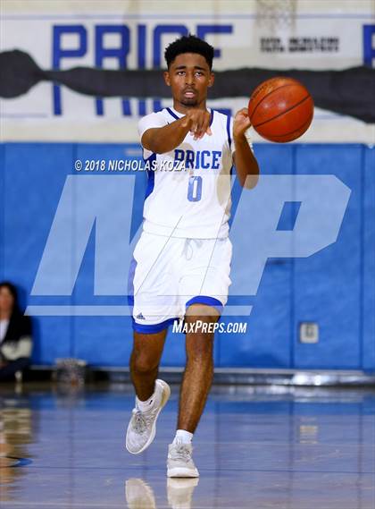 Thumbnail 1 in Brentwood School vs. Price (MLK Day Showdown) photogallery.