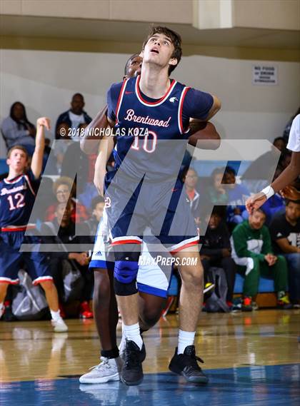 Thumbnail 3 in Brentwood School vs. Price (MLK Day Showdown) photogallery.