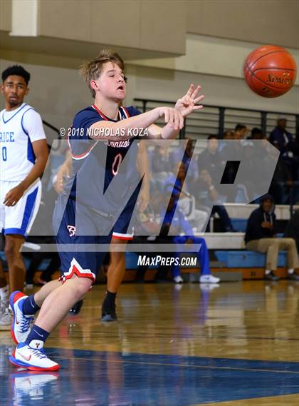 Thumbnail 1 in Brentwood School vs. Price (MLK Day Showdown) photogallery.