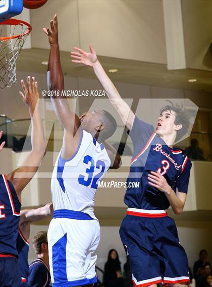 Thumbnail 2 in Brentwood School vs. Price (MLK Day Showdown) photogallery.