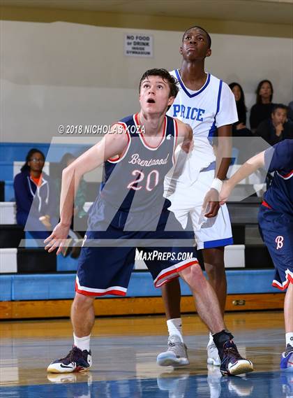 Thumbnail 2 in Brentwood School vs. Price (MLK Day Showdown) photogallery.