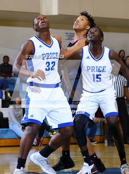 Thumbnail 1 in Brentwood School vs. Price (MLK Day Showdown) photogallery.