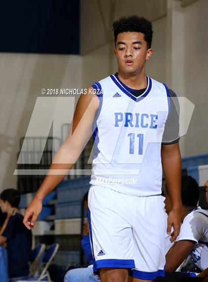 Thumbnail 2 in Brentwood School vs. Price (MLK Day Showdown) photogallery.