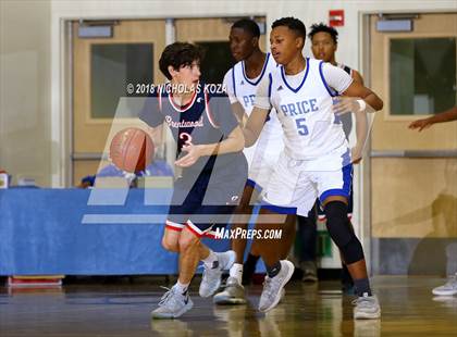 Thumbnail 2 in Brentwood School vs. Price (MLK Day Showdown) photogallery.