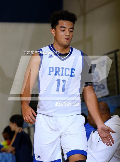 Thumbnail 1 in Brentwood School vs. Price (MLK Day Showdown) photogallery.