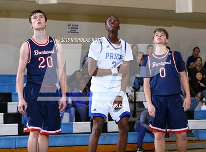 Thumbnail 3 in Brentwood School vs. Price (MLK Day Showdown) photogallery.