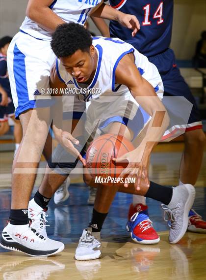 Thumbnail 1 in Brentwood School vs. Price (MLK Day Showdown) photogallery.