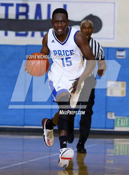 Thumbnail 2 in Brentwood School vs. Price (MLK Day Showdown) photogallery.