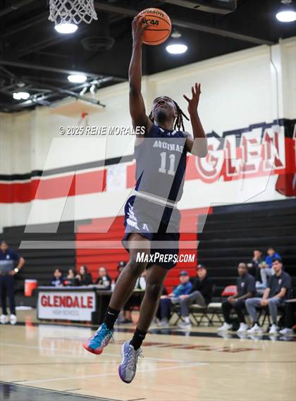 Thumbnail 3 in Aquinas vs Glendale (CIF SS D-3 Rnd 2 Playoff) photogallery.