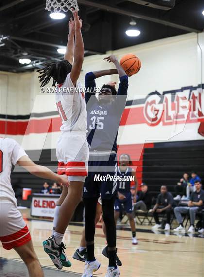 Thumbnail 1 in Aquinas vs Glendale (CIF SS D-3 Rnd 2 Playoff) photogallery.