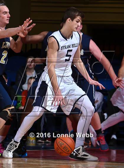 Thumbnail 1 in Byram Hills vs. Our Lady of Lourdes (Section 1 Class A Semifinal) photogallery.