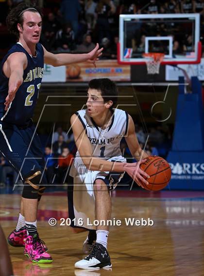 Thumbnail 2 in Byram Hills vs. Our Lady of Lourdes (Section 1 Class A Semifinal) photogallery.