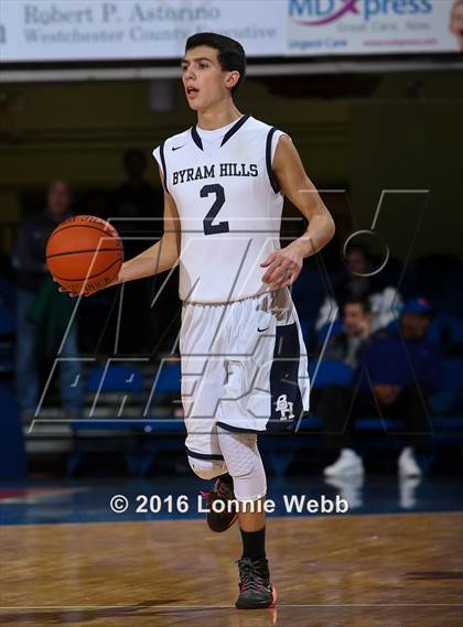 Thumbnail 1 in Byram Hills vs. Our Lady of Lourdes (Section 1 Class A Semifinal) photogallery.