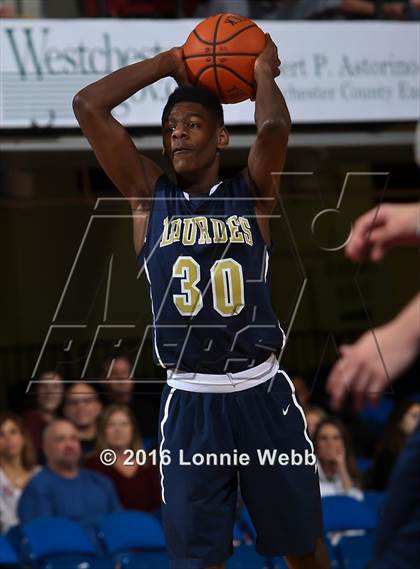 Thumbnail 2 in Byram Hills vs. Our Lady of Lourdes (Section 1 Class A Semifinal) photogallery.