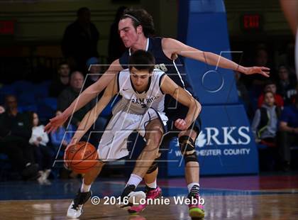 Thumbnail 2 in Byram Hills vs. Our Lady of Lourdes (Section 1 Class A Semifinal) photogallery.