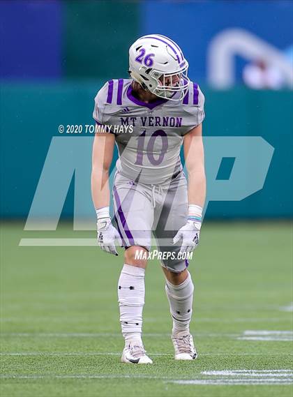 Thumbnail 1 in Mount Vernon vs. Jim Ned (UIL Class 3A Division 1 Semifinal) photogallery.