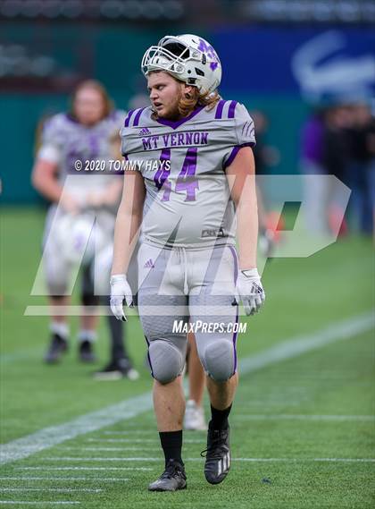 Thumbnail 3 in Mount Vernon vs. Jim Ned (UIL Class 3A Division 1 Semifinal) photogallery.