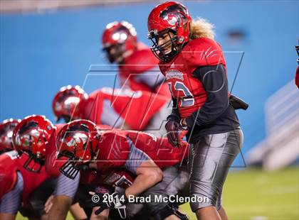 Thumbnail 1 in Rowlett vs Horn (UIL 6A Area Playoff) photogallery.