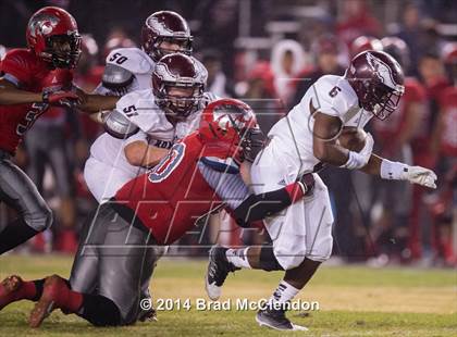 Thumbnail 3 in Rowlett vs Horn (UIL 6A Area Playoff) photogallery.
