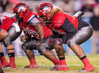 Thumbnail 1 in Rowlett vs Horn (UIL 6A Area Playoff) photogallery.