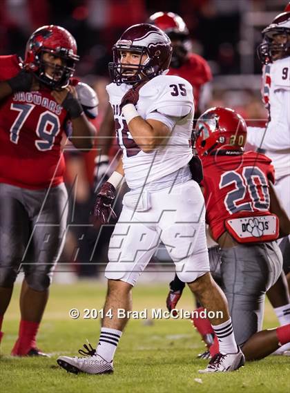 Thumbnail 3 in Rowlett vs Horn (UIL 6A Area Playoff) photogallery.