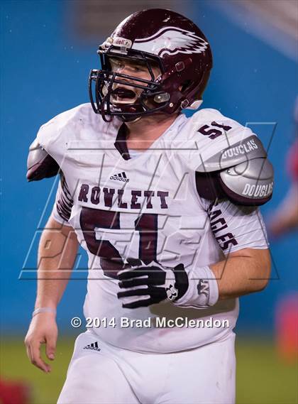 Thumbnail 3 in Rowlett vs Horn (UIL 6A Area Playoff) photogallery.