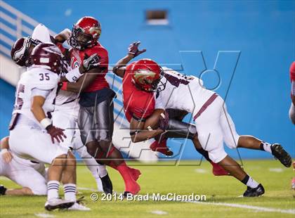 Thumbnail 3 in Rowlett vs Horn (UIL 6A Area Playoff) photogallery.