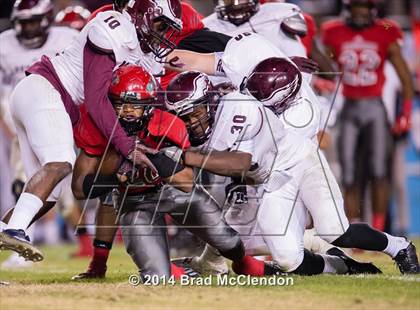 Thumbnail 2 in Rowlett vs Horn (UIL 6A Area Playoff) photogallery.