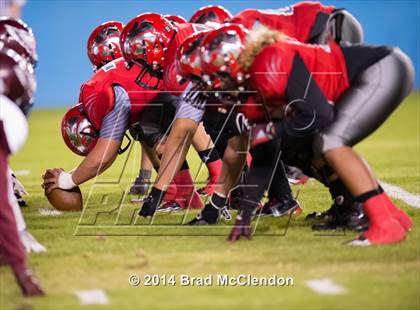 Thumbnail 1 in Rowlett vs Horn (UIL 6A Area Playoff) photogallery.