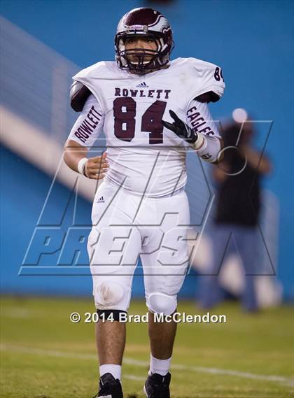 Thumbnail 3 in Rowlett vs Horn (UIL 6A Area Playoff) photogallery.
