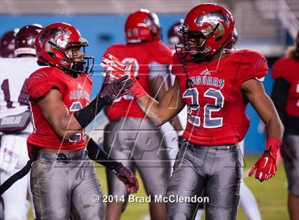 Thumbnail 2 in Rowlett vs Horn (UIL 6A Area Playoff) photogallery.