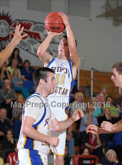 Thumbnail 2 in Bradshaw Christian vs. Ripon Christian (CIF SJS D5 Playoffs) photogallery.