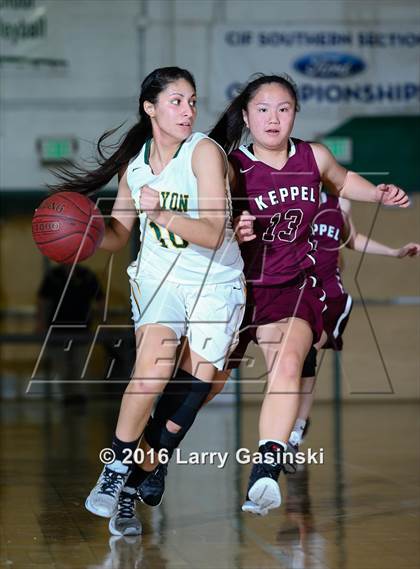 Thumbnail 3 in Mark Keppel @ Canyon (CIF SS Div 2AA Semifinal) photogallery.
