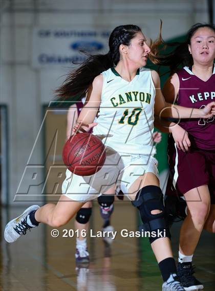 Thumbnail 1 in Mark Keppel @ Canyon (CIF SS Div 2AA Semifinal) photogallery.