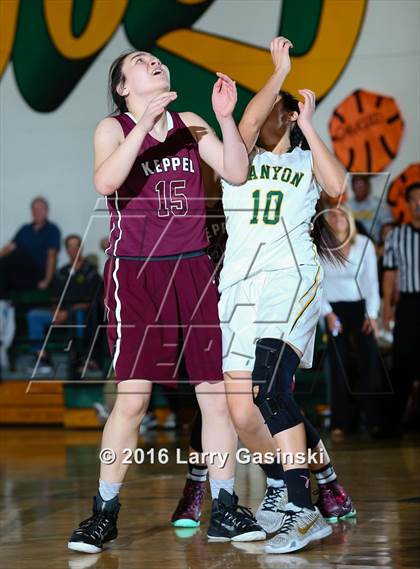 Thumbnail 3 in Mark Keppel @ Canyon (CIF SS Div 2AA Semifinal) photogallery.