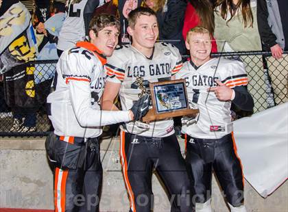 Thumbnail 2 in St. Francis vs. Los Gatos (CIF CCS D2 Final) photogallery.