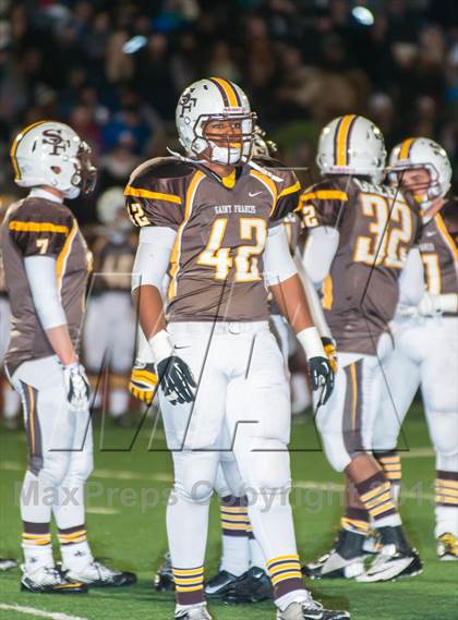 Thumbnail 1 in St. Francis vs. Los Gatos (CIF CCS D2 Final) photogallery.