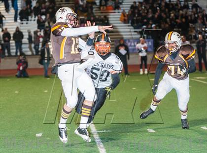 Thumbnail 1 in St. Francis vs. Los Gatos (CIF CCS D2 Final) photogallery.