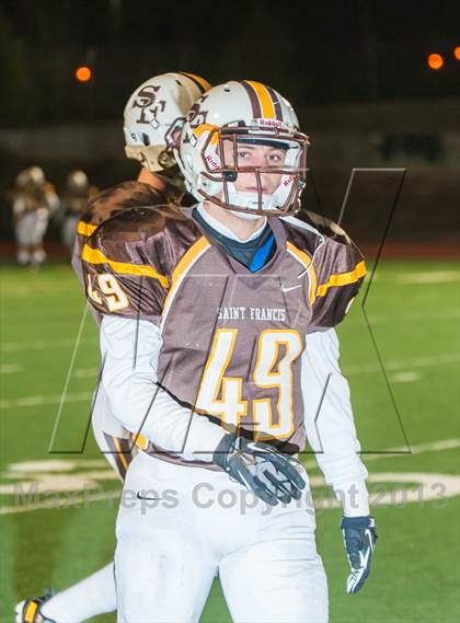 Thumbnail 2 in St. Francis vs. Los Gatos (CIF CCS D2 Final) photogallery.