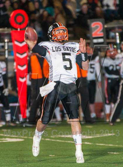 Thumbnail 3 in St. Francis vs. Los Gatos (CIF CCS D2 Final) photogallery.