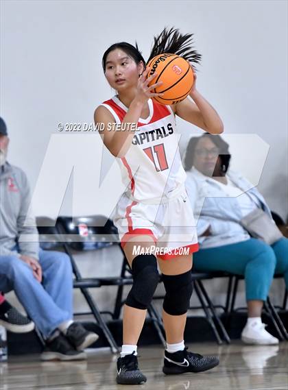 Thumbnail 2 in Highlands vs. Sacramento Adventist (Sac Adventist Holiday Invitational) photogallery.