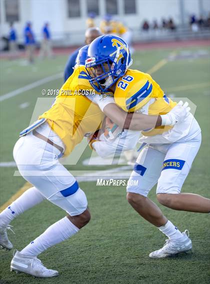 Thumbnail 2 in Bishop Amat vs Cathedral photogallery.