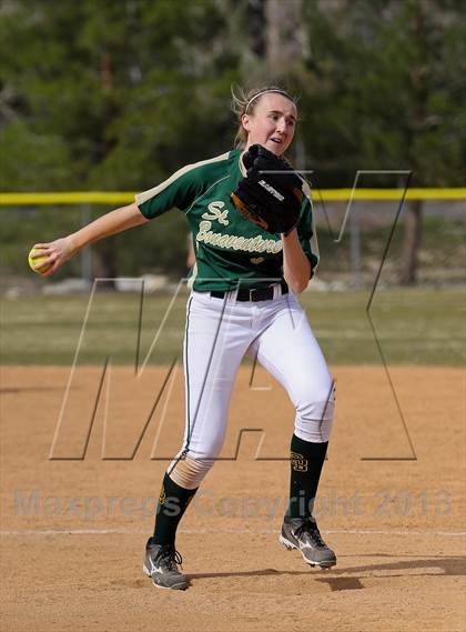 Thumbnail 3 in Chatsworth vs. St. Bonaventure (Hart Tourney) photogallery.