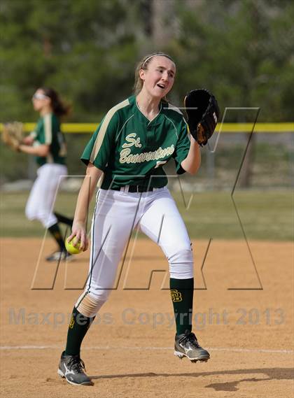 Thumbnail 3 in Chatsworth vs. St. Bonaventure (Hart Tourney) photogallery.