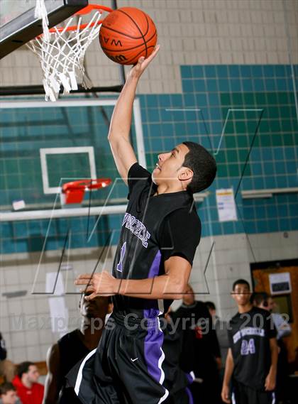Thumbnail 3 in Iona Prep vs New Rochelle (7th Annual Ruker Christmas Classic) photogallery.