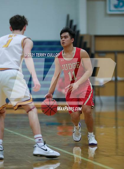 Thumbnail 2 in Judge Memorial vs. Mountain View (Eagle Holiday Shootout) photogallery.